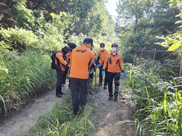 화악산 실종 60대 남성 야간 수색 이어 발견